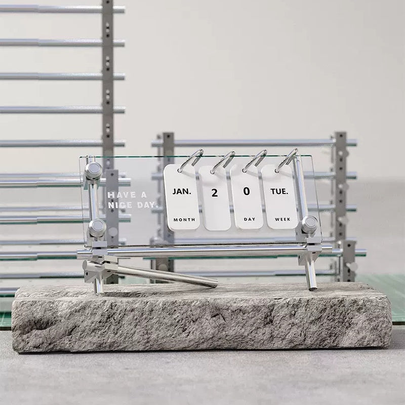 Acrylic Flip Calendar Desk Ornament