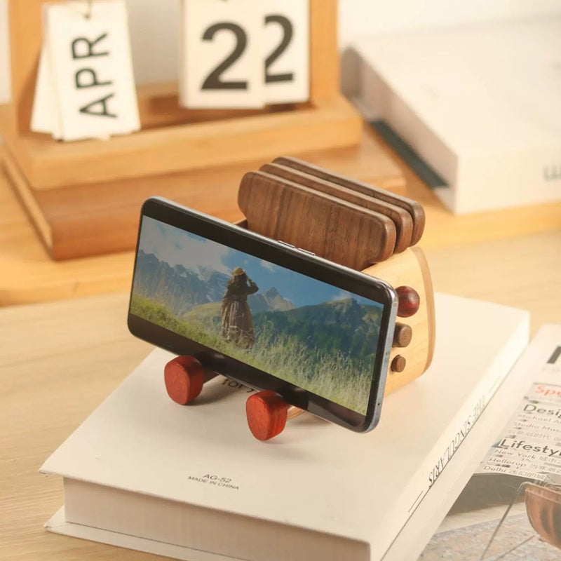 Oui Toaster Coaster Set & Phone Stand