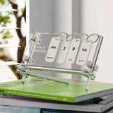 Acrylic Flip Calendar Desk Ornament