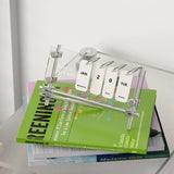 Acrylic Flip Calendar Desk Ornament