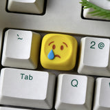 Cute 3D Emoji Face Artisan Keycap