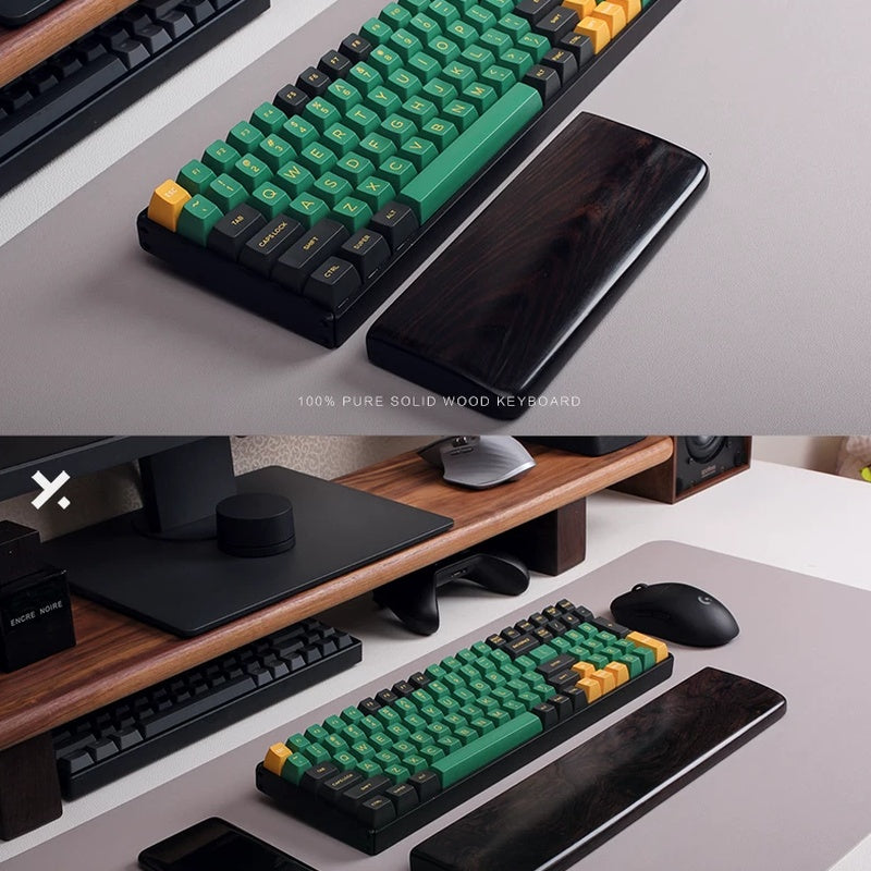 Zitan Ebony Hardwood Wrist Rest