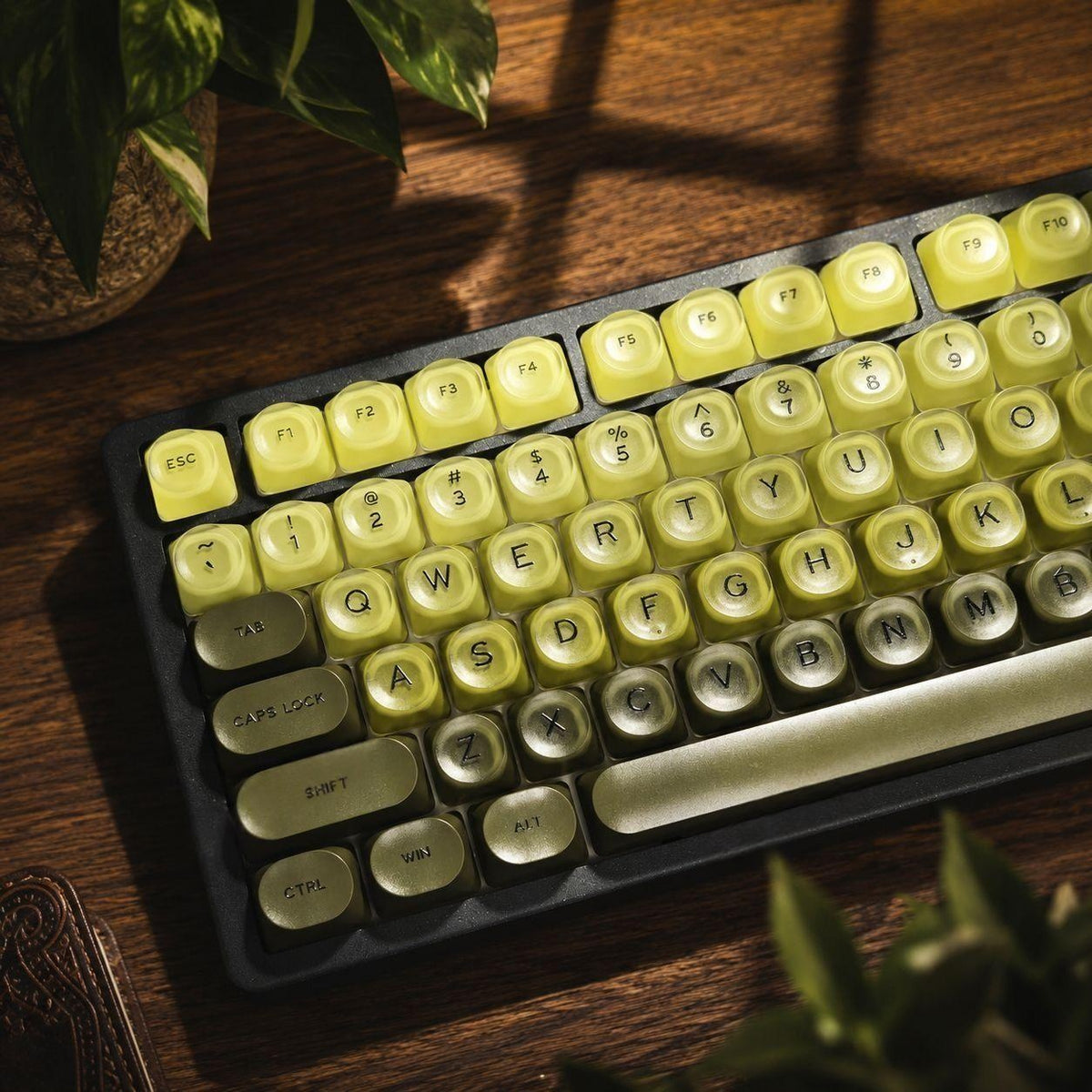 Green Foundation Liquid Keycap Set