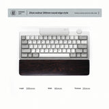 Zitan Ebony Hardwood Wrist Rest