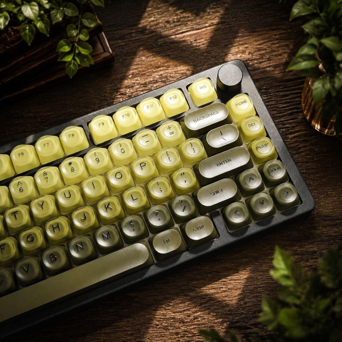 Green Foundation Liquid Keycap Set