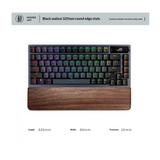 Black Walnut Keyboard Wrist Rest