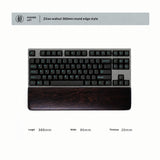 Zitan Ebony Hardwood Wrist Rest