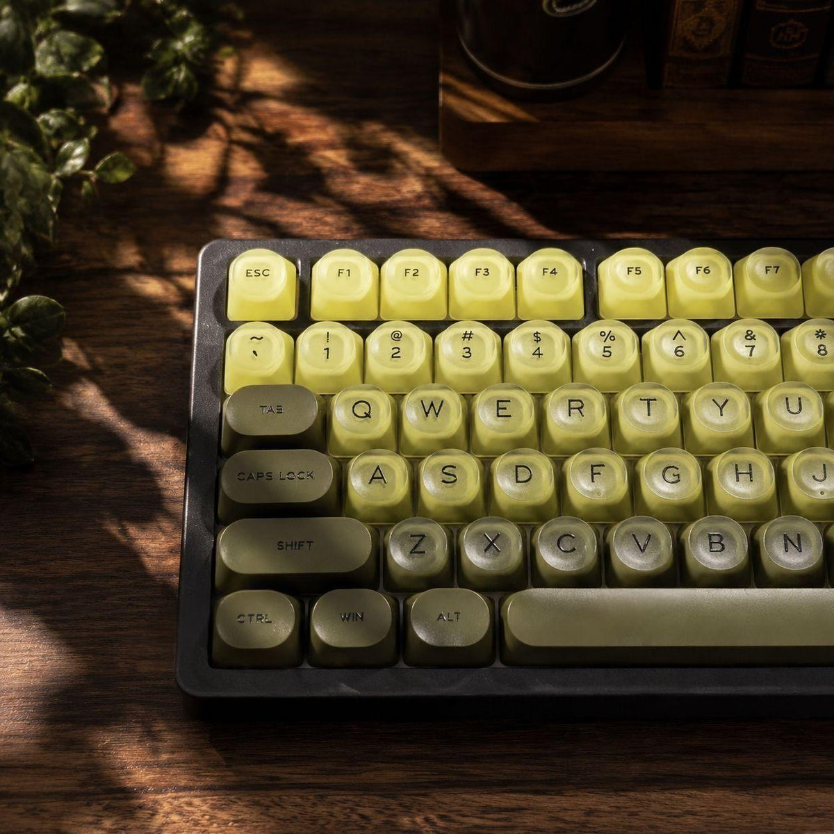 Green Foundation Liquid Keycap Set