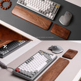 Black Walnut Keyboard Wrist Rest