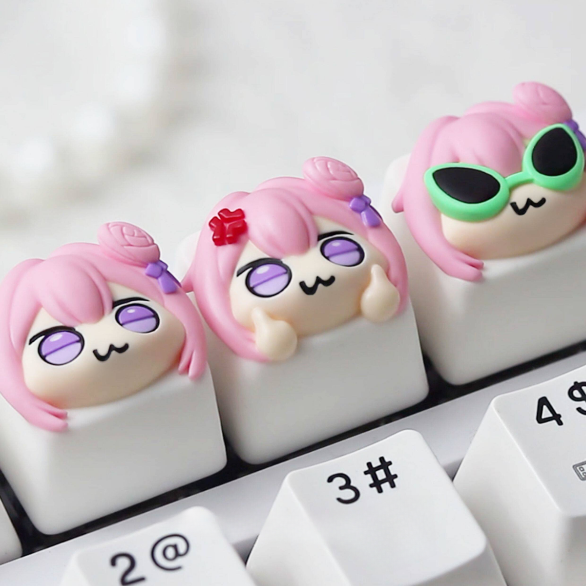 NIKKE Doroa Artisan Keycap Collection