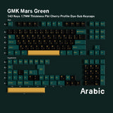 Mars Green PBT Keycap Set