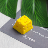 Swiss Cheese Resin Artisan Keycap