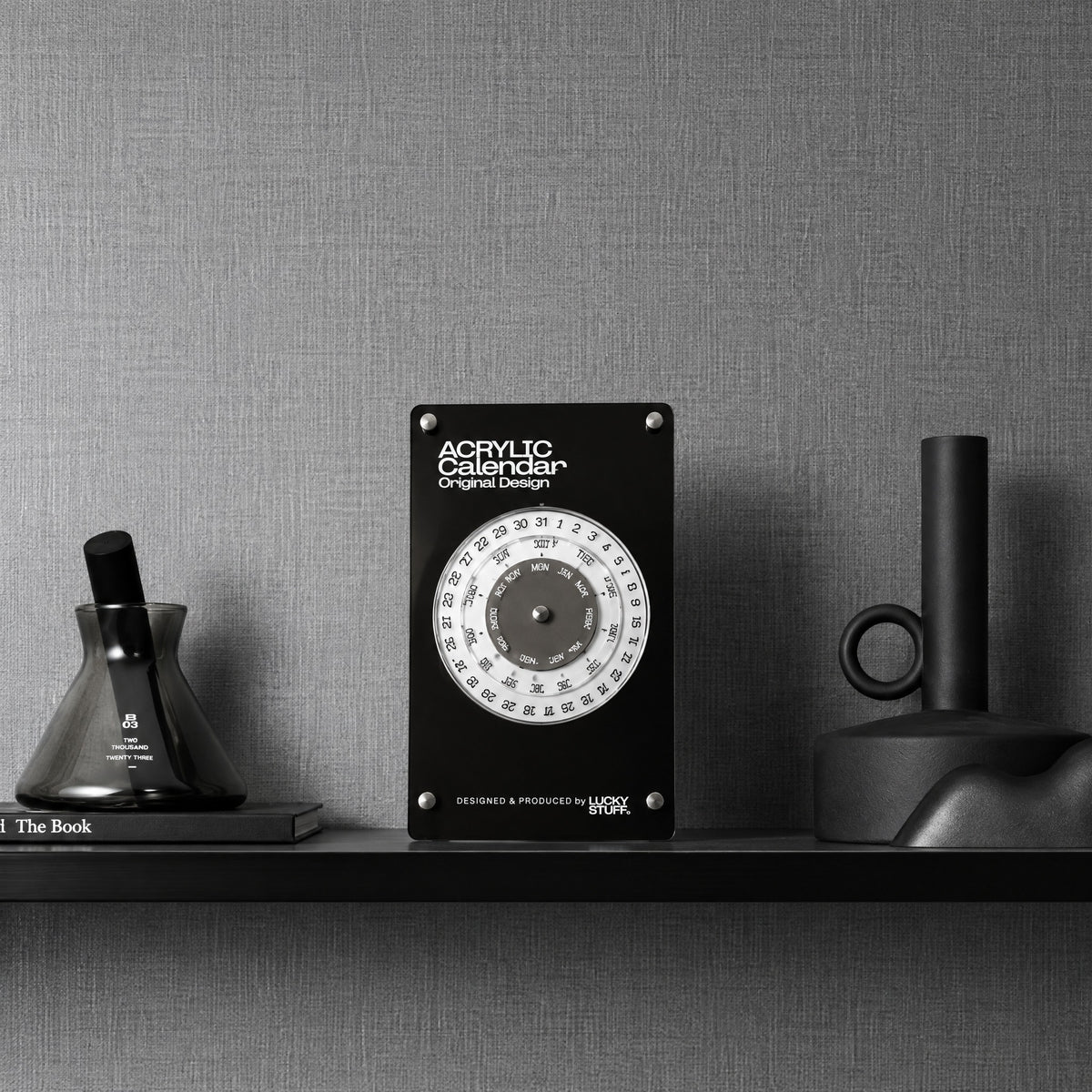 Acrylic Perpetual Desk Calendar