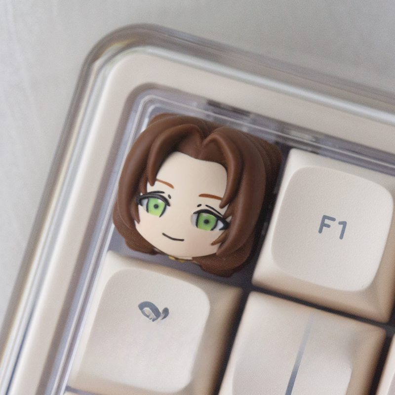 Final Fantasy VII Hero Keycap