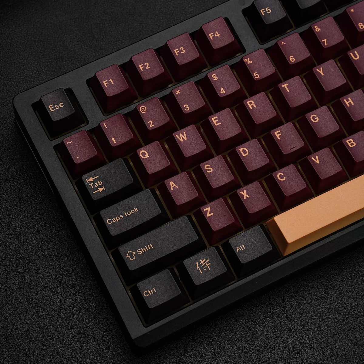 Red Samurai PBT Keycap Set