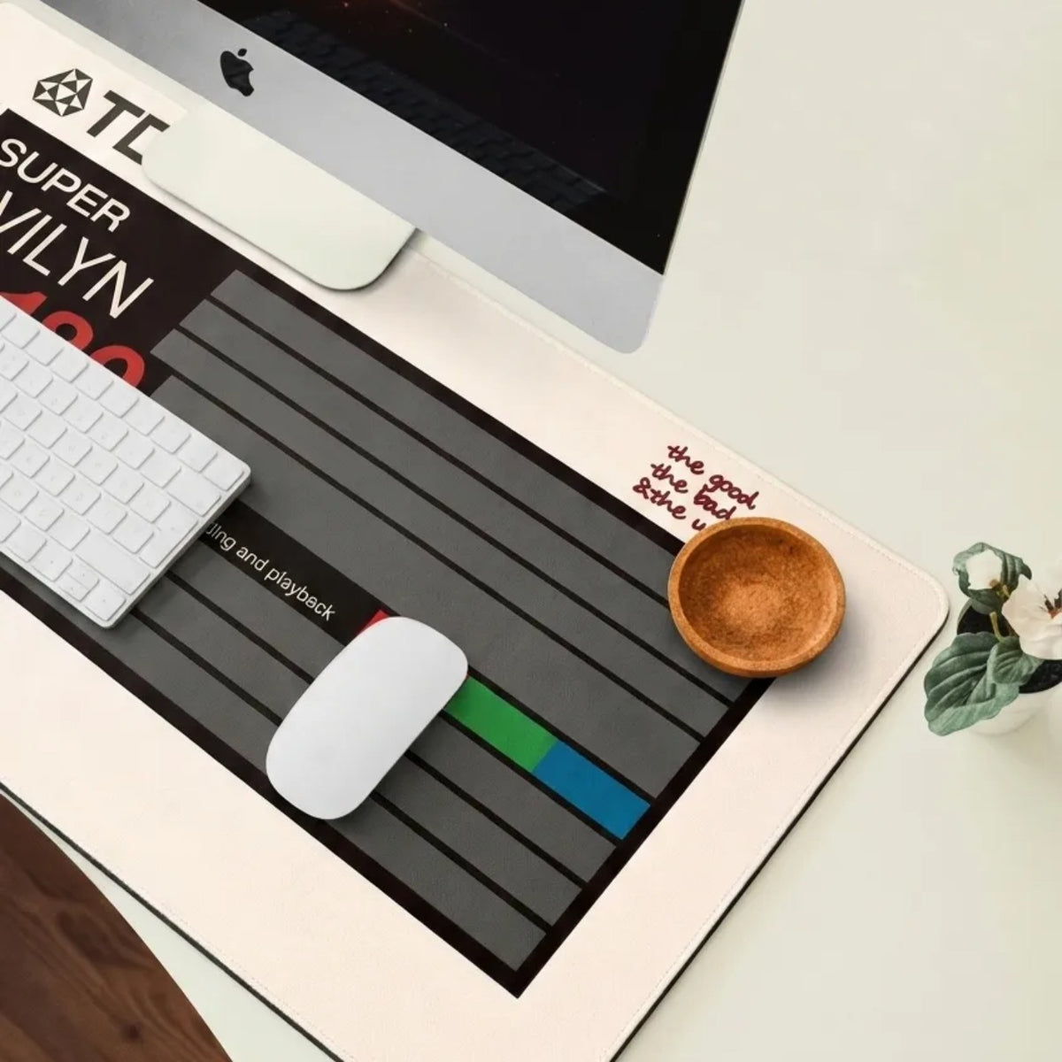 TDK E-180 Retro Cassette Deskpad