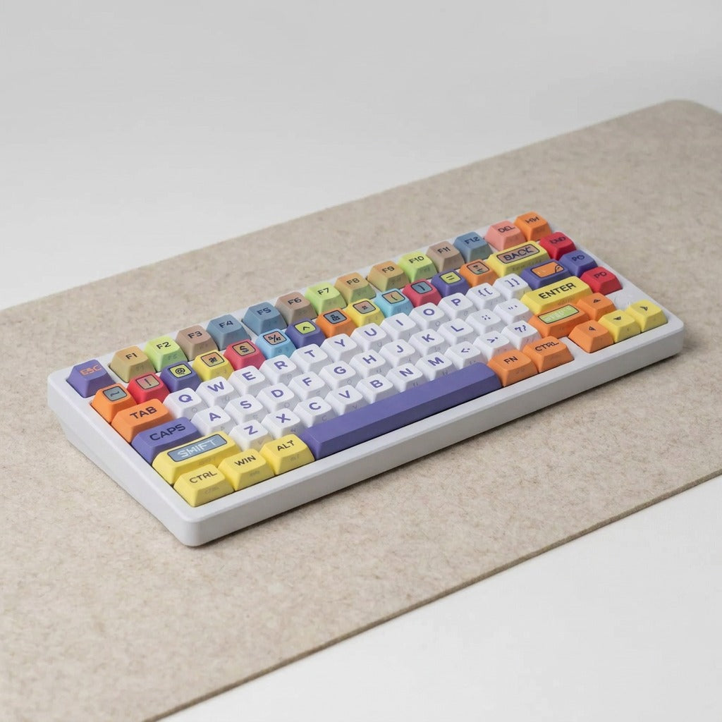 Cartoon R1 PBT Keycap Set