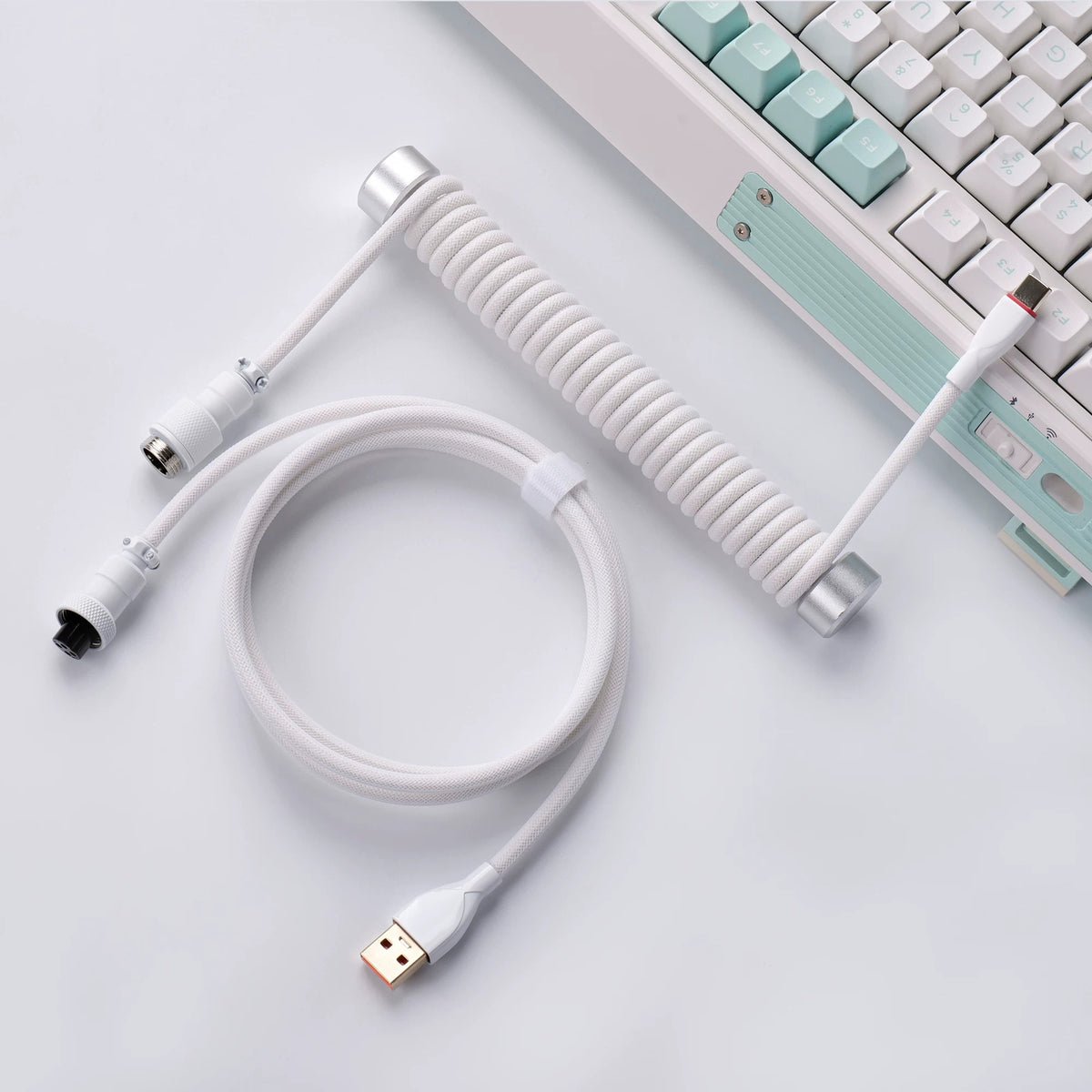 Aluminum Keyboard Cable Coil Rod