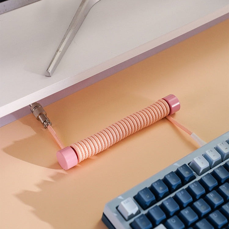 Macaron Keyboard Cable Coil Rod