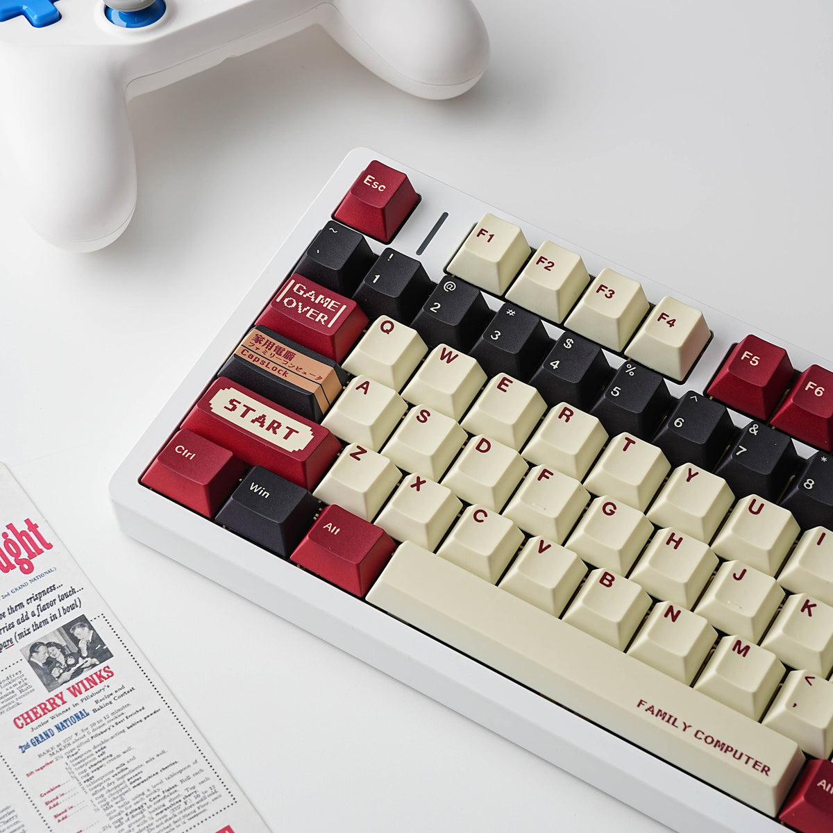 Family Computer PBT Keycap Set