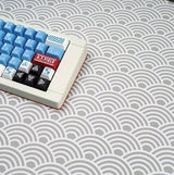 Japanese Seigaiha Wave Desk Pad
