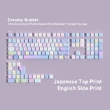 Dream Bubble PBT Keycap Set