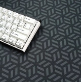 Japanese Cubic Geometric Desk Pad