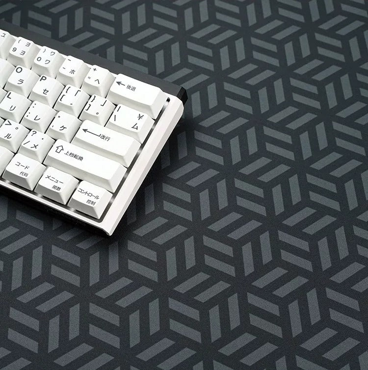 Japanese Cubic Geometric Desk Pad