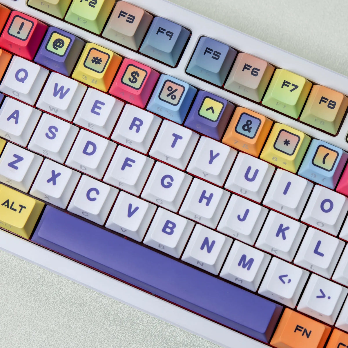 Cartoon R1 PBT Keycap Set