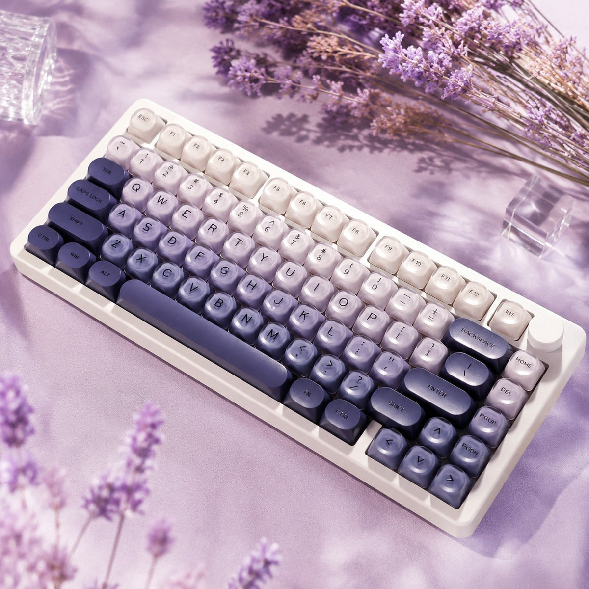 Purple Foundation Liquid Keycap Set