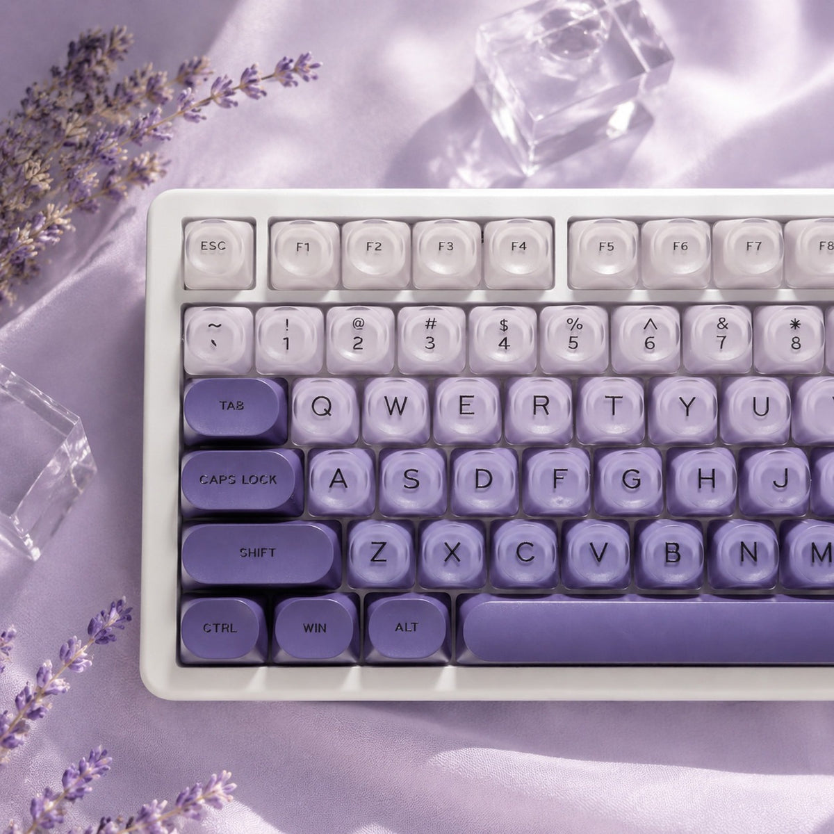 Purple Foundation Liquid Keycap Set