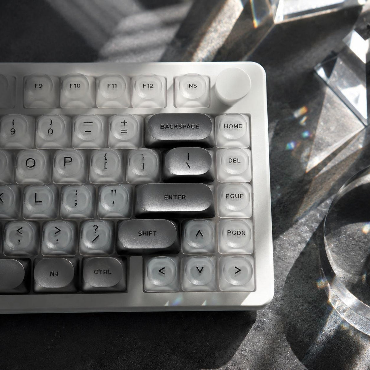 Gray Foundation Liquid Keycap Set