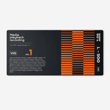 Media Playback Recording Retro Cassette Deskpad
