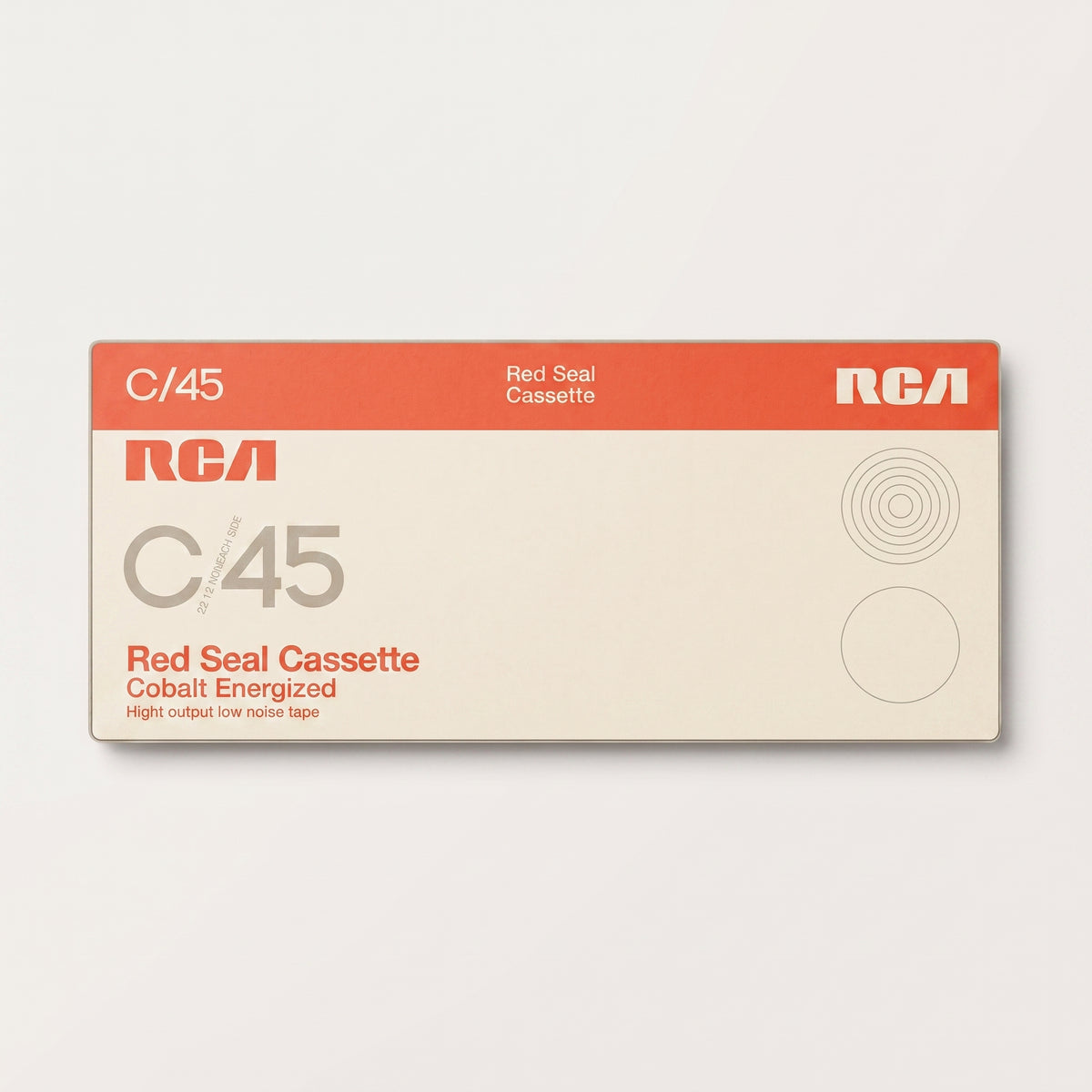 Red Seal Retro Cassette Deskpad