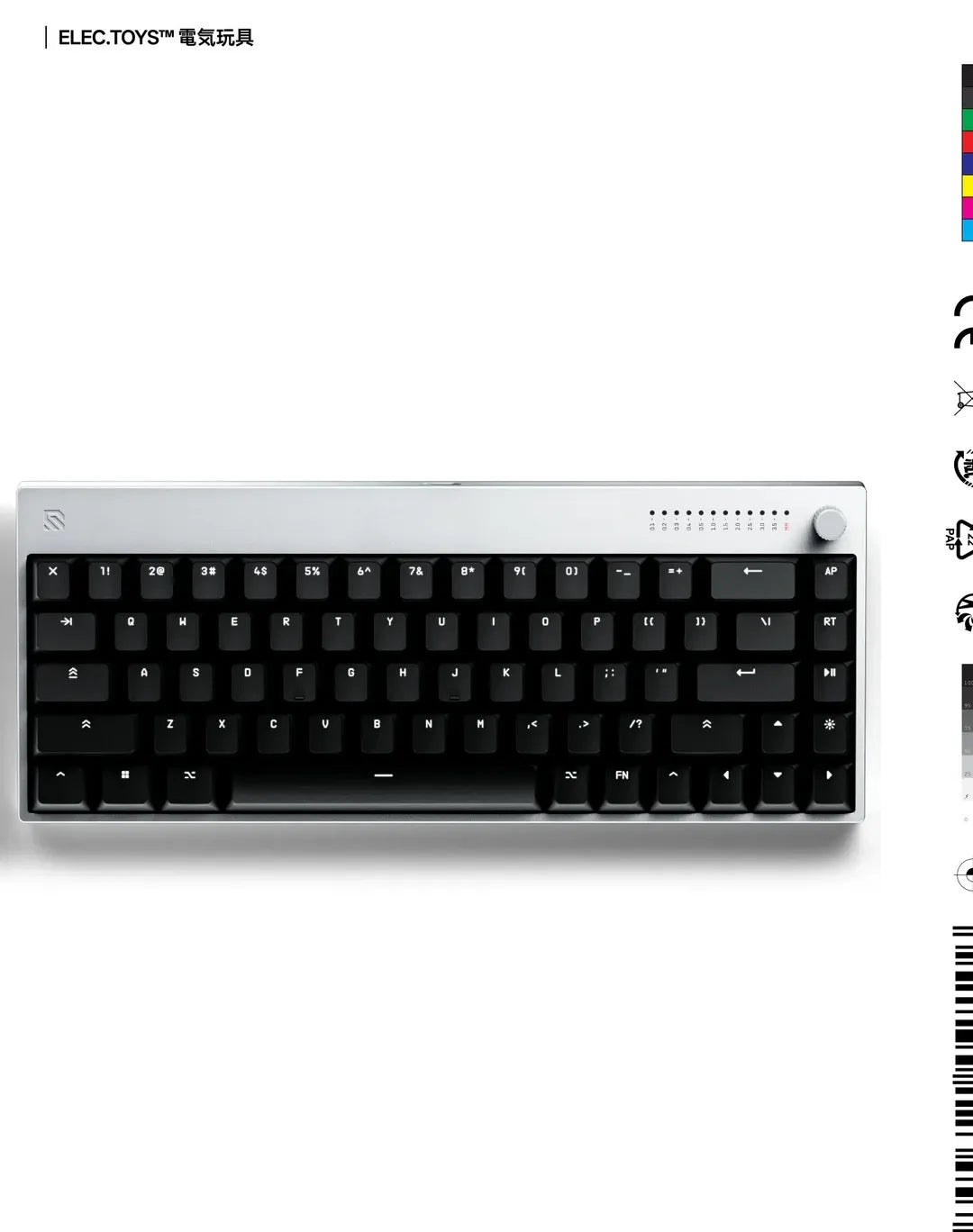 WALLHACK K-001 Review: 65% Magnetic Keyboard With a Travel Knob