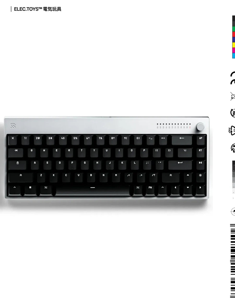 WALLHACK K-001 Review: 65% Magnetic Keyboard With a Travel Knob