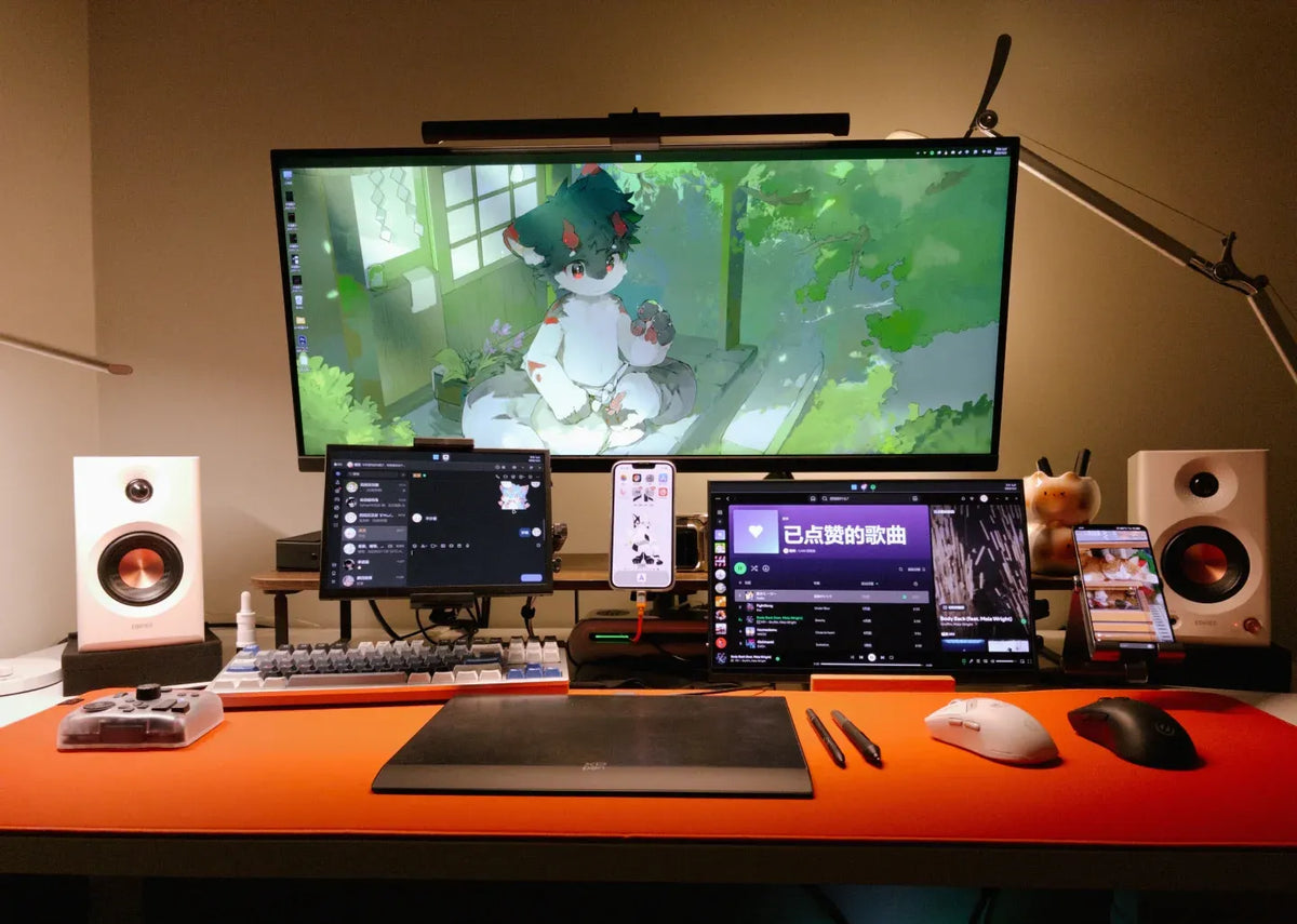 Desk Reorganization: A Practical Setup, Not a Pretty One