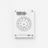 Acrylic Perpetual Desk Calendar
