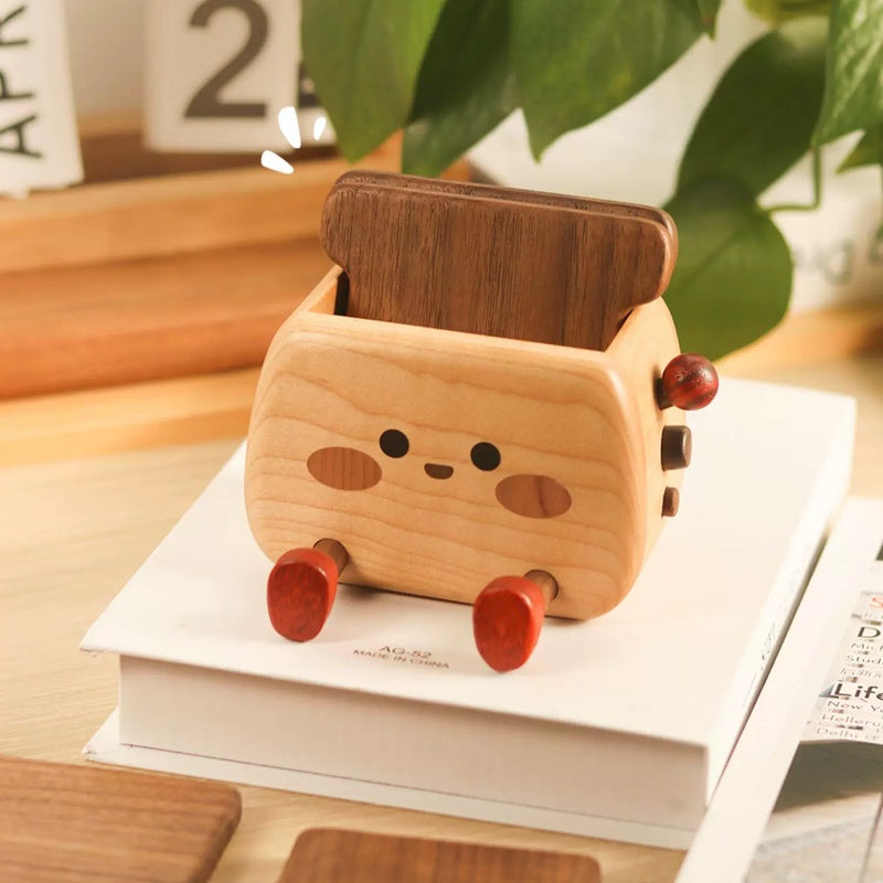 Oui Toaster Coaster Set & Phone Stand