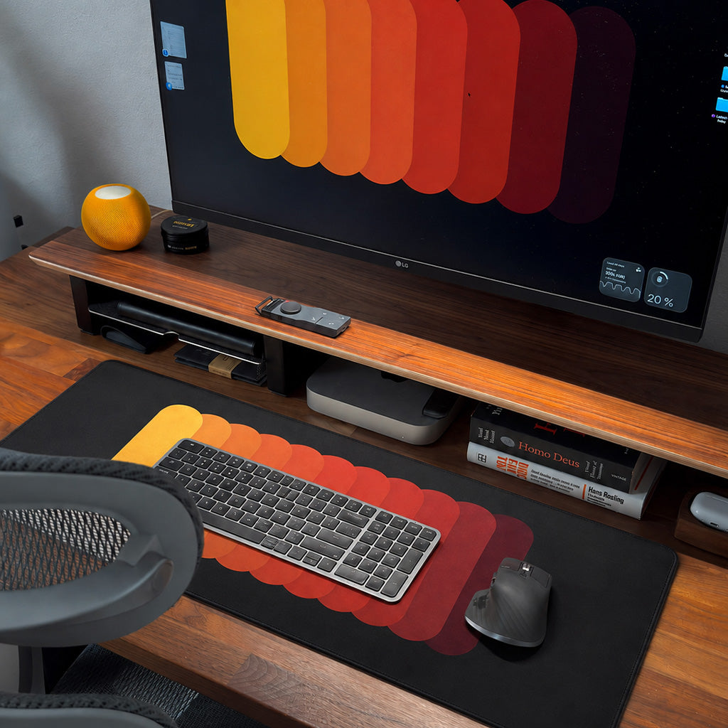 Gradient Capsule Desk Pad