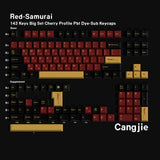 Red Samurai PBT Keycap Set