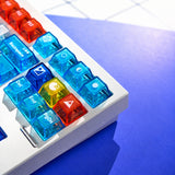 KEYMOJI Mondrian Geometric PC Keycap Set