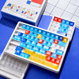 KEYMOJI Mondrian Geometric PC Keycap Set
