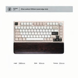 Zitan Ebony Hardwood Wrist Rest