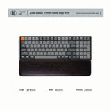 Zitan Ebony Hardwood Wrist Rest