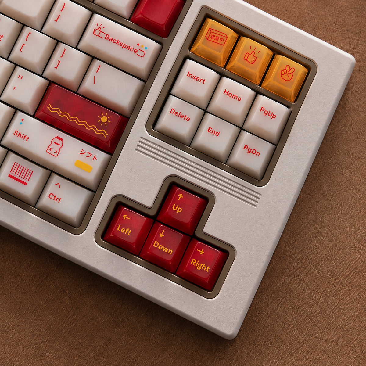 KEYMOJI Cheers! Yakult Theme PC Keycap Set