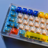 KEYMOJI Mondrian Geometric PC Keycap Set