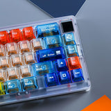 KEYMOJI Mondrian Geometric PC Keycap Set