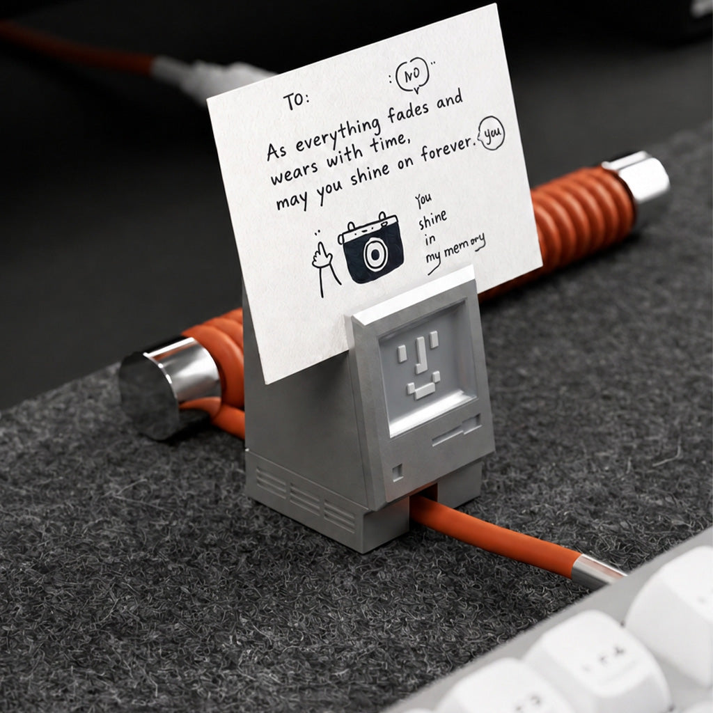 Macintosh Aluminum Magnetic Cable Organizer