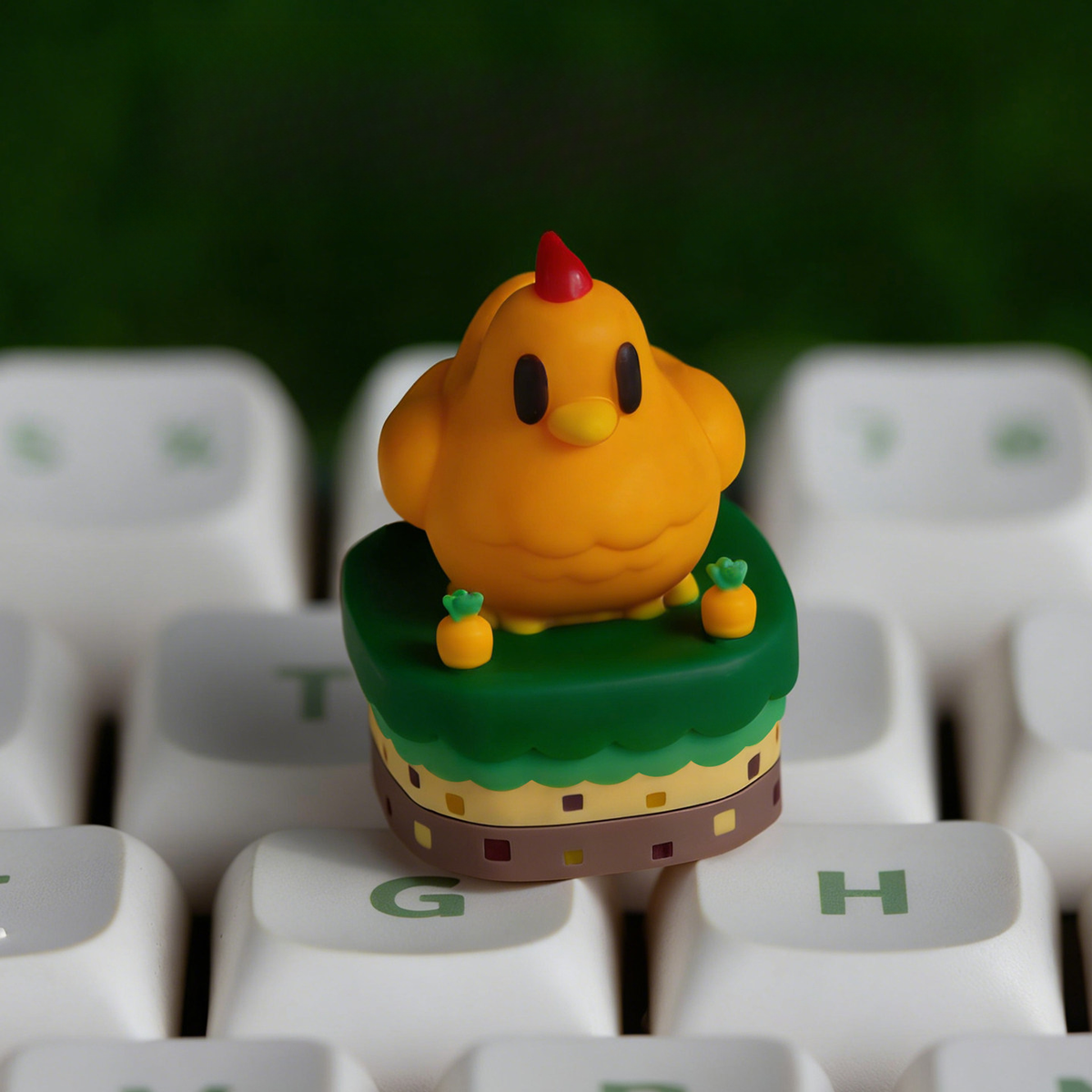 Stardew Valley Chicken Artisan keycap